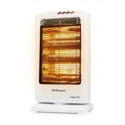 Estufa Halógena Orbegozo BP 0303 B- 3 niveles de potencia- 1200W