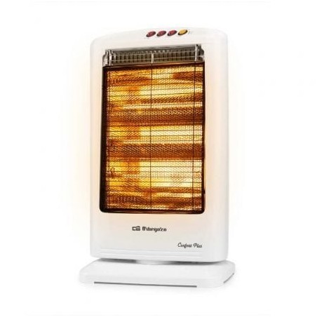 Estufa Halógena Orbegozo BP 0303 B- 3 niveles de potencia- 1200W