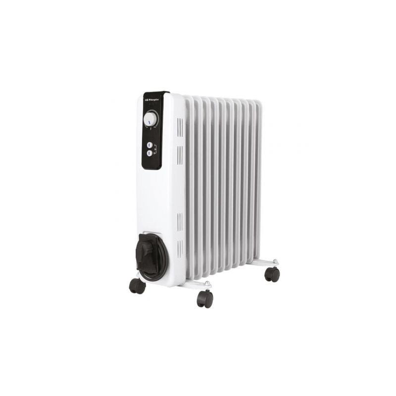 Radiador de Aceite Orbegozo RH 2500- 3 Potencias- 2500W- 11 Elementos Caloríficos