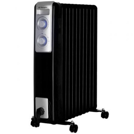 Radiador de Aceite Orbegozo RN 2500- 3 Potencias- 2500W- 11 Elementos Caloríficos