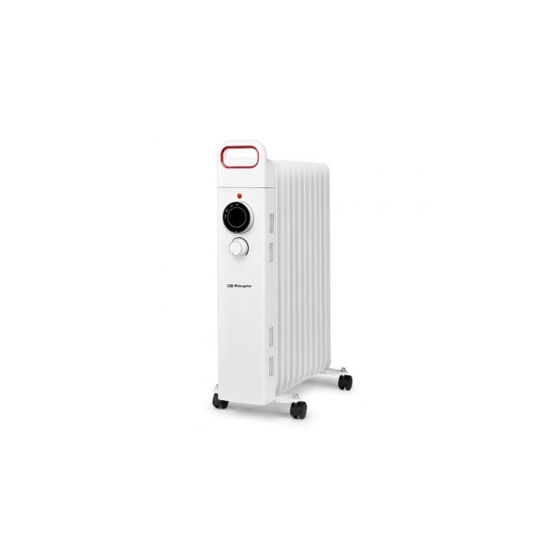 Radiador de Aceite Orbegozo RU 2500- 3 Potencias- 2000W- 11 Elementos Caloríficos