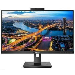 Monitor Profesional Philips 242B1H 23-8"- Full HD- Webcam- Multimedia- Negro