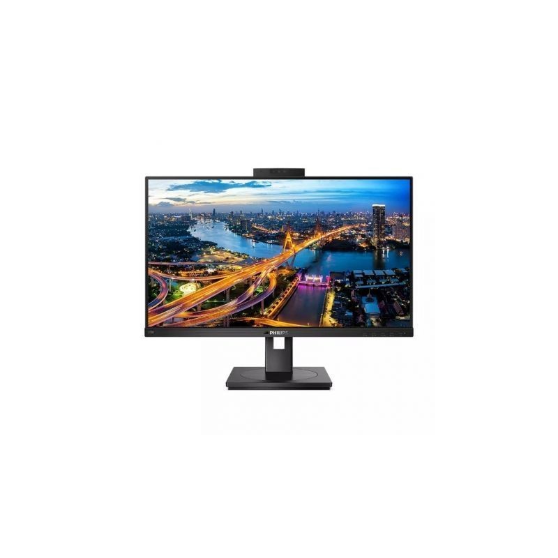 Monitor Profesional Philips 275B1H 27"- QHD- Webcam- Multimedia- Regulable en altura- Negro