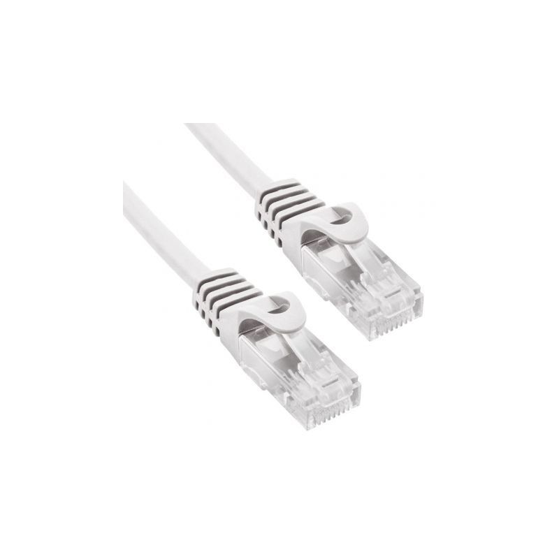 Cable de Red RJ45 UTP Phasak PHK 1515 Cat-6- 15m- Gris