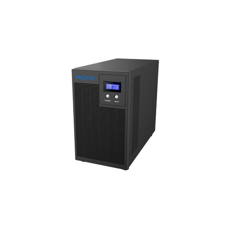 SAI Línea Interactiva Phasak Protekt 3160 VA- 3160VA-2100W- 6 Salidas- Formato Torre