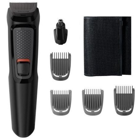 Cortapelos Multigroom Series 3000 Philips MG3710 con Batería- 6 Accesorios