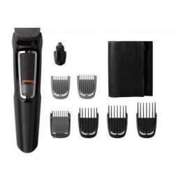 Cortapelos 8 en 1 Philips Multigroom Series 3000 MG-3730-15- con Batería- 11 Accesorios