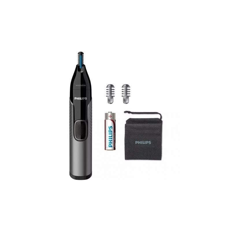 Perfilador Philips Nose Trimmer 3650 Serie 3000- a Pilas- 3 Accesorios