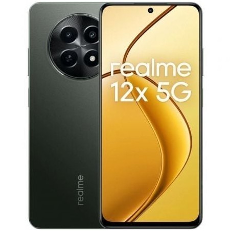 Smartphone Realme 12X 8GB- 256GB- 6-6"- 5G- Negro Brillante