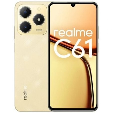 Smartphone Realme C61 6GB- 256GB- 6-74"- Oro