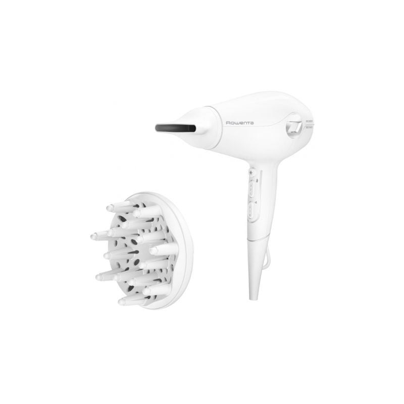 Secador Rowenta Volumizer- 2400W- Iónico- Blanco