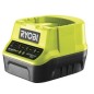 Cargador de Baterías Ryobi ONE+ RC18120 Litio-ion- 18V 2-0 Ah- Sin batería