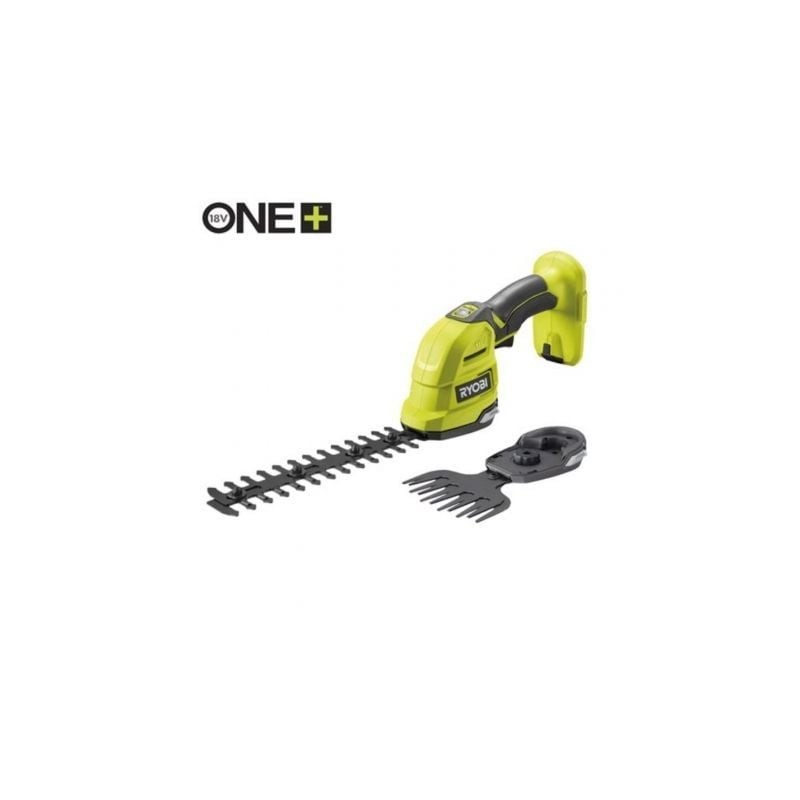 Tijera Arreglasetos y Espada Cortasetos Ryobi ONE+ 18V RY18GSA-0- Sin Batería ni Cargador