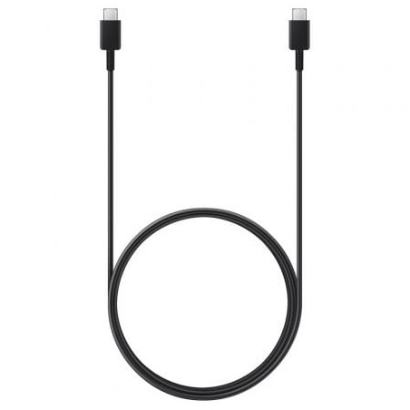 Cable USB 2-0 Tipo-C Samsung EP-DX310JBEGEU- USB Tipo-C Macho - USB Tipo-C Macho- 1-8m- Negro