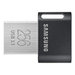 PENDRIVE 256GB USB 3-1 SAMSUNG FIT GRAY PLUS BLACK