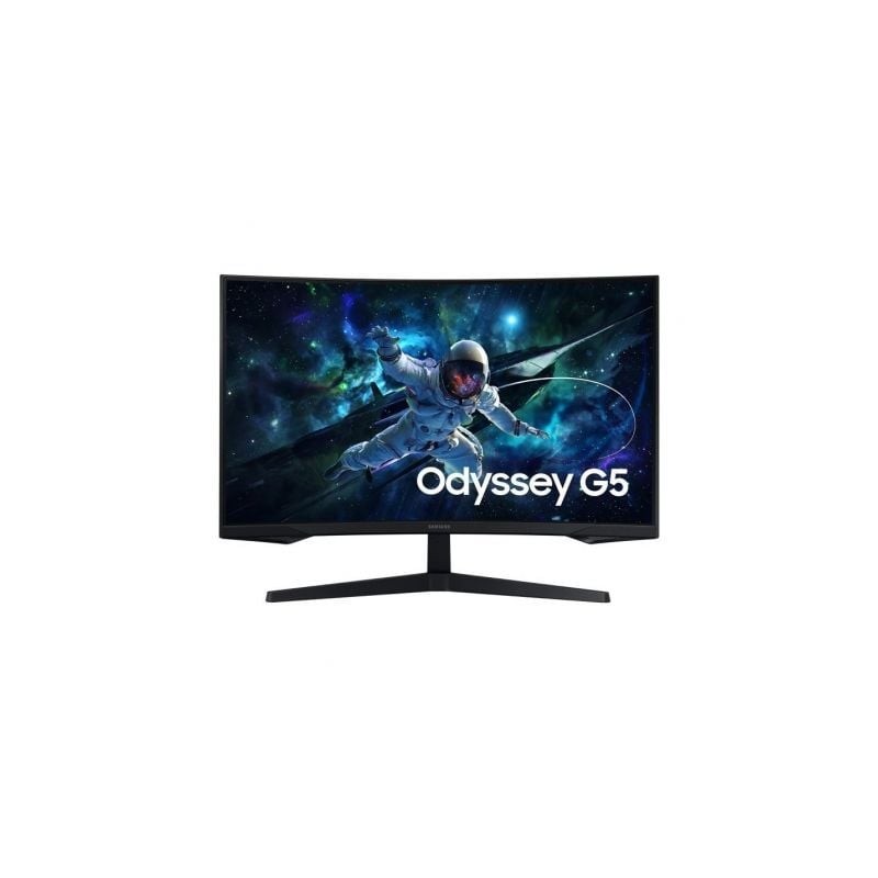 Monitor Gaming Curvo Samsung Odyssey G5 S27CG554EU 27"- QHD- 1ms- 165Hz- VA- Negro