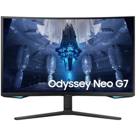 Monitor Gaming Curvo Samsung Odyssey Neo G7 S32BG750NP 32"- 4K- 1ms- 165Hz- VA- Negro