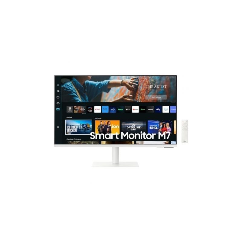 Smart Monitor Samsung M7 S32CM703UU 32"- 4K- Smart TV- Multimedia- Blanco