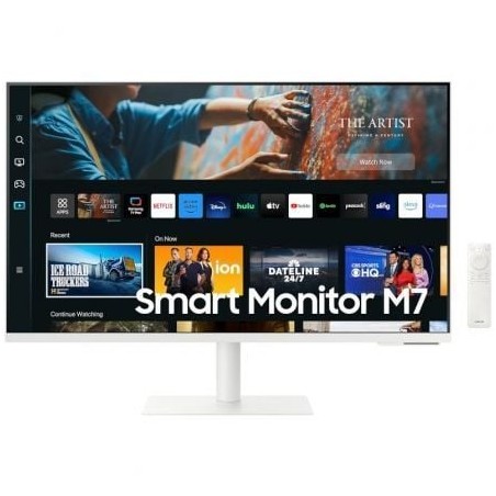 Smart Monitor Samsung M7 S32CM703UU 32"- 4K- Smart TV- Multimedia- Blanco