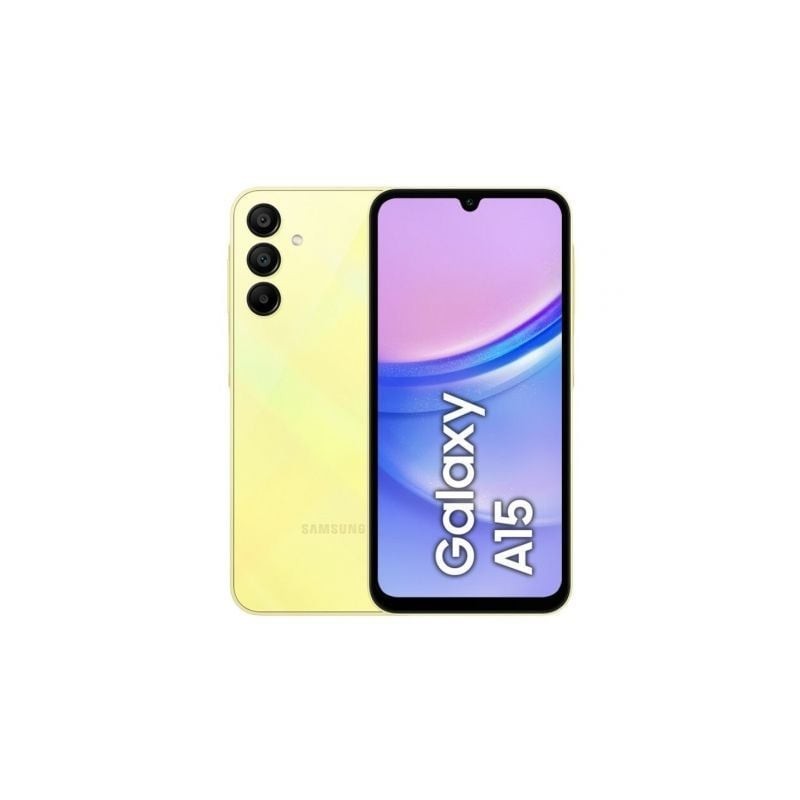 Smartphone Samsung Galaxy A15 LTE 4GB- 128GB- 6-5"- Amarillo