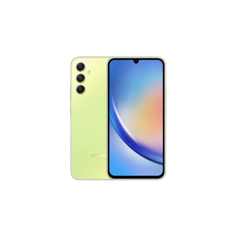 Smartphone Samsung Galaxy A34 6GB- 128GB- 6-6"- 5G- Verde Lima