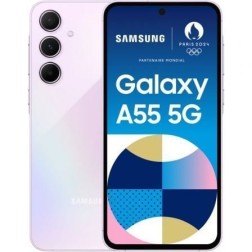 Smartphone Samsung Galaxy A55 8GB- 256GB- 6-6"- 5G- Lavanda