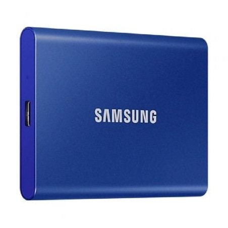 Disco Externo SSD Samsung Portable T7 2TB- USB 3-2- Azul