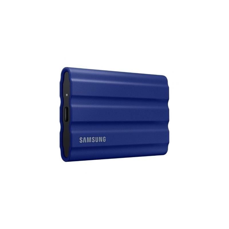 Disco Externo SSD Samsung Portable T7 Shield 1TB- USB 3-2- Azul