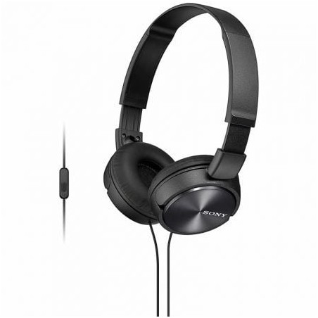 Auriculares Sony MDRZX310APB- con Micrófono- Jack 3-5- Negros