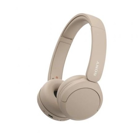 Auriculares inalámbricos Sony WH-CH520- con Micrófono- Bluetooth- Beige