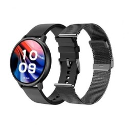 Smartwatch SPC Smartee Duo Classic 9652N- Notificaciones- Frecuencia Cardíaca- Negro- Incluye Correa Extra