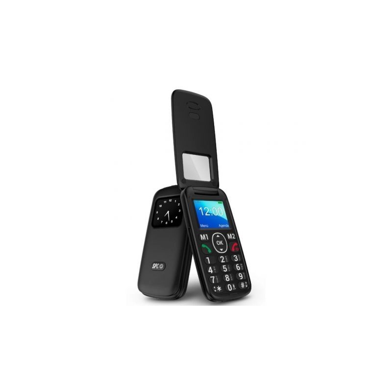 Teléfono Móvil SPC Titan View para Personas Mayores- Negro