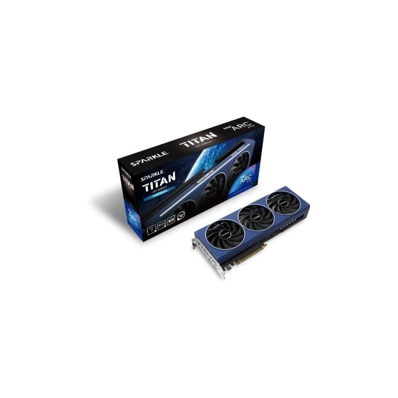 Tarjeta Gráfica Sparkle Intel Arc A770 Titan OC Edition- 16GB GDDR6