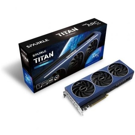 Tarjeta Gráfica Sparkle Intel Arc A770 Titan OC Edition- 16GB GDDR6