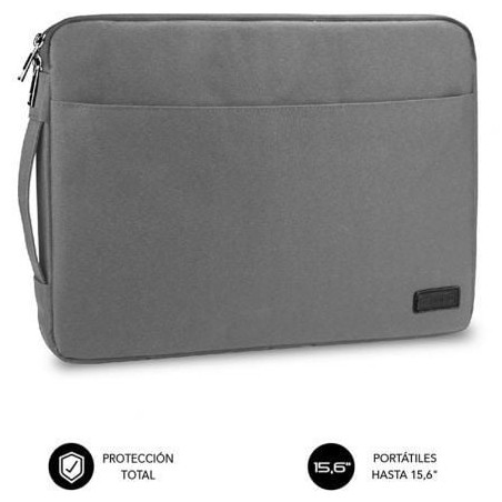 Funda Subblim Urban Laptop Sleeve para Portátiles hasta 15-6"- Gris