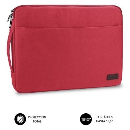 Funda Subblim Urban Laptop Sleeve para Portátiles hasta 15-6"- Roja