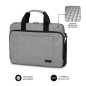 Maletín Subblim Air Padding Laptop Bag para Portátiles hasta 15-6"- Cinta para Trolley- Gris