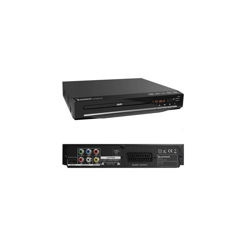 Reproductor DVD Sunstech DVPMH225BK