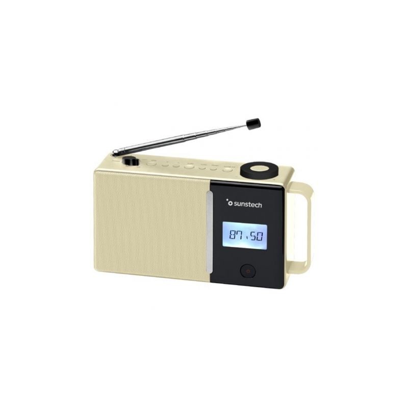 Radio Portátil Sunstech RPDS500- Beige