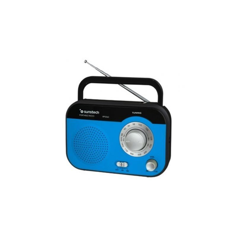 Radio Portátil Sunstech RPS560- Azul