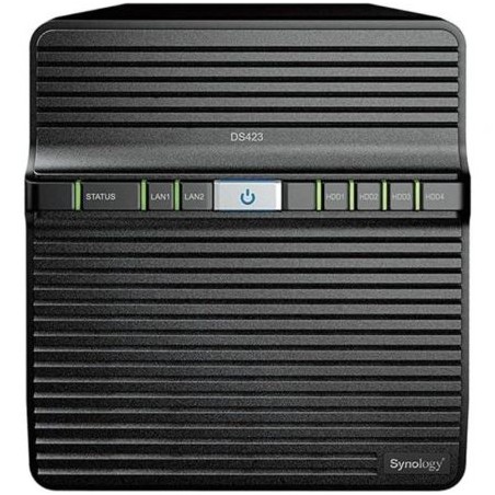 NAS Synology Diskstation DS423- 4 Bahías 3-5"- 2-5"- 2GB DDR4- Formato Torre