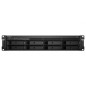 NAS Synology Diskstation RS1221RP+- 8 Bahías 3-5"- 2-5"- 4GB DDR4- Formato Rack