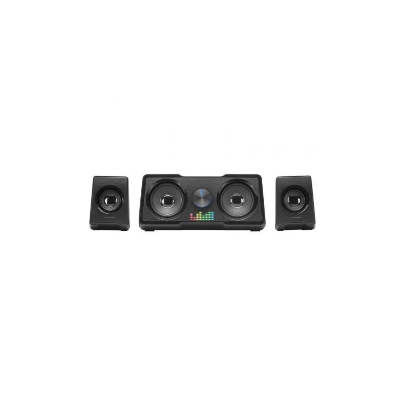 Altavoces Mars Gaming MS22- 35W- 2-2- Negros