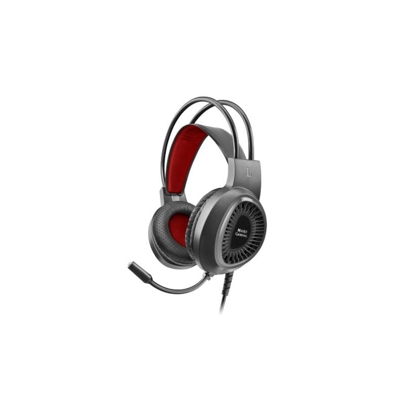 Auriculares Gaming con Micrófono Mars Gaming MH120- Jack 3-5- Negros