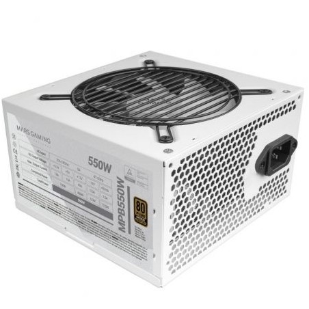 Fuente de Alimentación Mars Gaming MPB550- 550W- Ventilador 12cm- 80 Plus Bronze