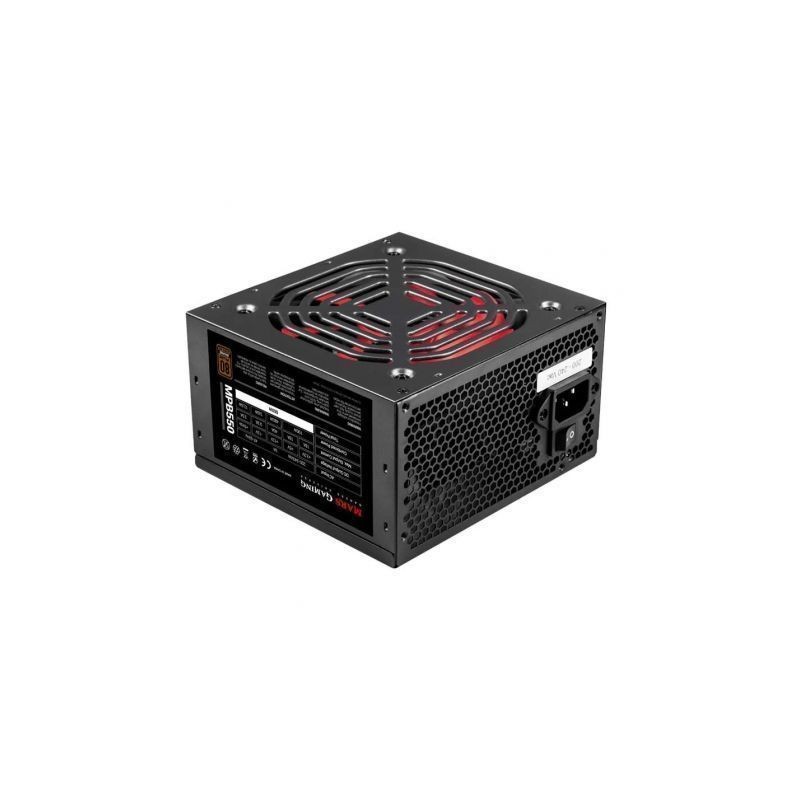 Fuente de Alimentación Mars Gaming MPB850- 850W- Ventilador 12cm- 80 Plus Bronze