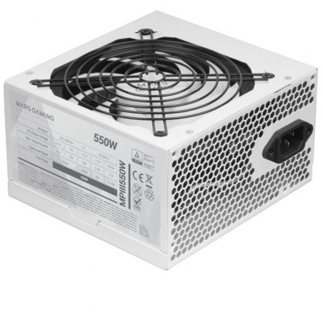 Fuente de Alimentación Mars Gaming MPIII550W- 550W- Ventilador 12cm