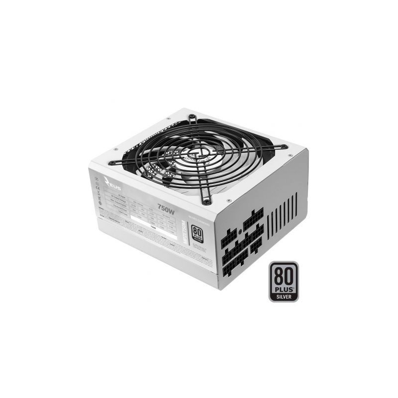 Fuente de Alimentación Mars Gaming MPZE750M- 750W- Ventilador 14cm- 80 Plus Silver