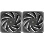 Pack 2 Ventiladores Mars Gaming MF-NCLX2- 12cm