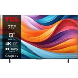 Televisor TCL QLED Pro 75T7B 75"- Ultra HD 4K- Smart TV- WiFi